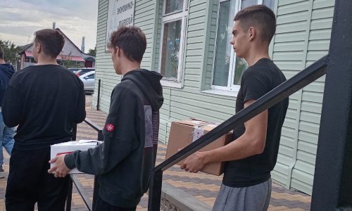 Сбор гостинцев в зону СВО