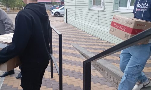Сбор гостинцев в зону СВО