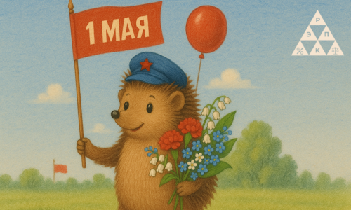 С праздником Весны и Труда!