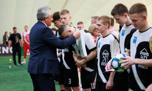 Участие в турнире по мини-футболу «Кубок Победы»