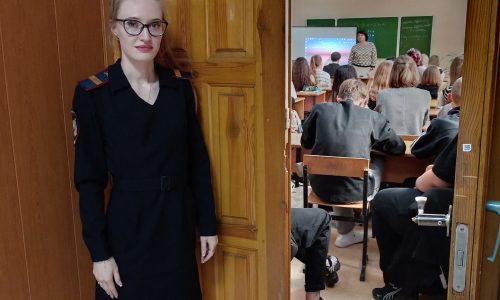 Классный час с инспектором ПДН