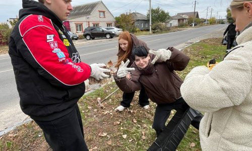 Благоустройство территории колледжа