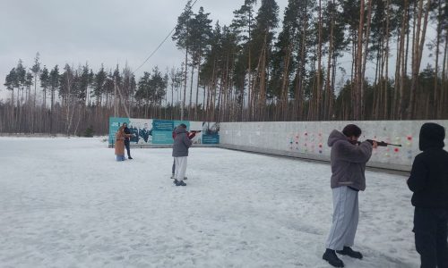 Спортивное соревнование по биатлону