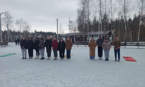 Спортивное соревнование по биатлону